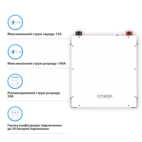 Аккумуляторная батарея Dyness DL5.0C (5,12 кВт*ч/ 48В) - фото 2