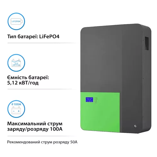 Аккумуляторная батарея Sunjetpower 51.2v 100AH 5.12kwh lifepo4 - фото 5