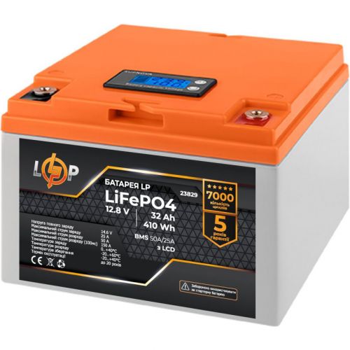 Аккумулятор LP LiFePO4 12,8V - 32 Ah (410Wh) (23829) - фото 2