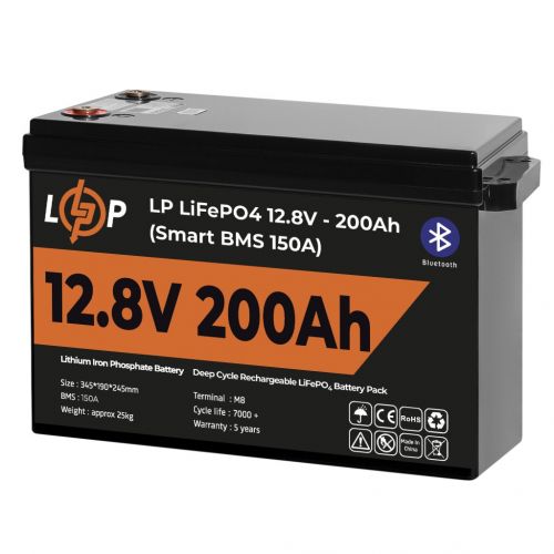 Аккумулятор LP LiFePO4 12V (12,8V) - 200 Ah (2560Wh) (20198) - фото 2