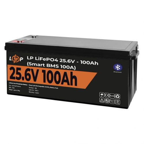 Аккумулятор LP LiFePO4 24V (25,6V) - 100 Ah (2560Wh) (20200) - фото 2