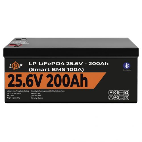 Аккумулятор LP LiFePO4 24V (25,6V) - 200 Ah (5120Wh) (20201) - фото 1