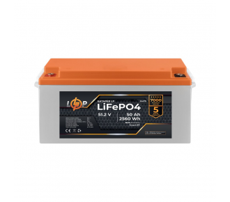 Аккумулятор LP LiFePO4 51,2V - 50 Ah (2560Wh) (24479)