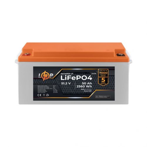 Аккумулятор LP LiFePO4 51,2V - 50 Ah (2560Wh) (24479) - фото 1