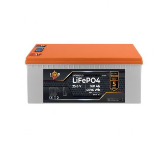 Аккумулято LP LiFePO4 25,6V - 160 Ah (4096Wh) (24409)