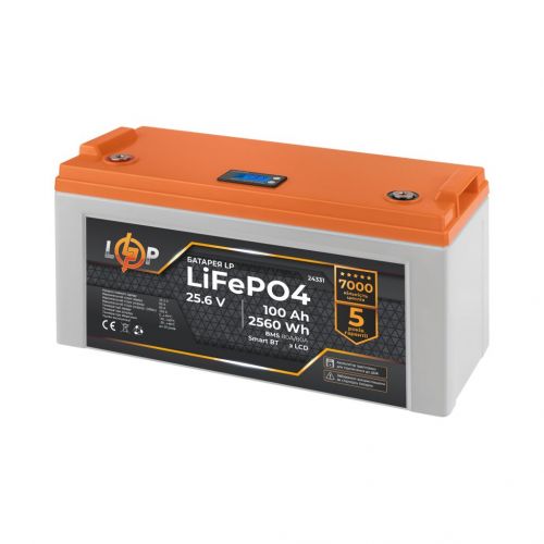Аккумулятор LP LiFePO4 25,6V - 100 Ah (2560Wh) (24331) - фото 2
