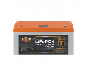 Аккумулятор LP LiFePO4 25,6V - 100 Ah (2560Wh) (24331)