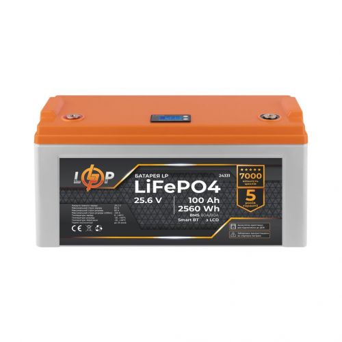 Аккумулятор LP LiFePO4 25,6V - 100 Ah (2560Wh) (24331) - фото 1