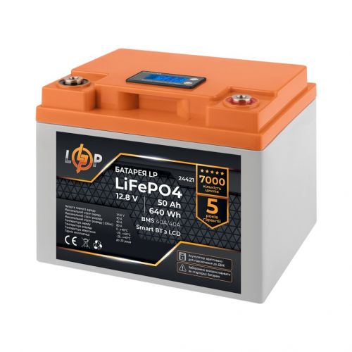 Аккумулятор LP LiFePO4 12,8V - 50 Ah (640Wh) (24421) - фото 2