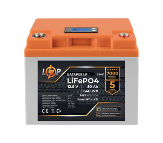 Аккумулятор LP LiFePO4 12,8V - 50 Ah (640Wh) (24421)