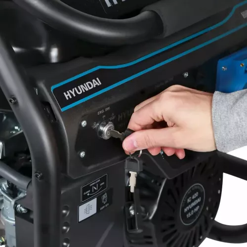 Генератор бензиново-газовый Hyundai HHY 7050FE - фото 7