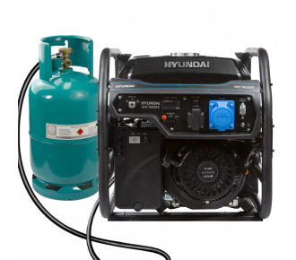 Генератор бензиново-газовый Hyundai HHY 9050FE