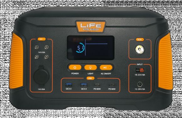 Портативная зарядная станция LiFe PS 650 - фото 1
