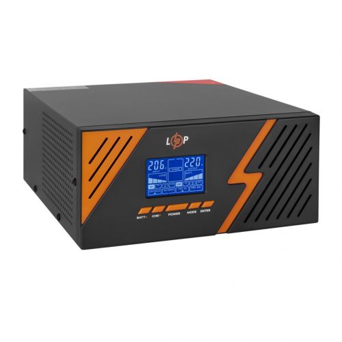 ИБП LogicPower LPM-PSW-1500VA (1050Вт) Black - фото 2
