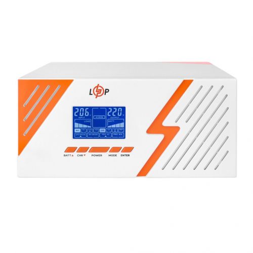 ИБП LogicPower LPM-PSW-1500VA (1050Вт) White - фото 2