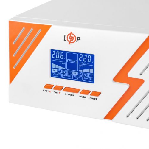ИБП LogicPower LPM-PSW-1500VA (1050Вт) White - фото 4