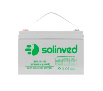 Аккумуляторная батарея Solinved 100-12 GEL 12V 100 Ah (37423)