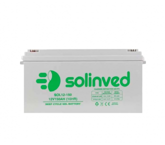 Аккумуляторная батарея Solinved 150-12 GEL 12V 150 Ah (37424)