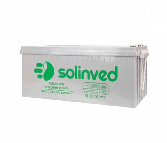 Аккумуляторная батарея Solinved 200-12 GEL 12V 200 Ah (37425) - фото 2