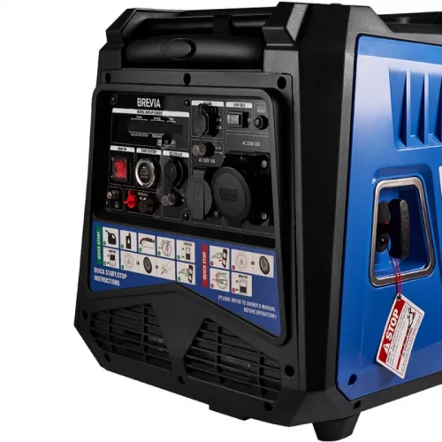 Генератор инверторный BREVIA GP6000iES - фото 3