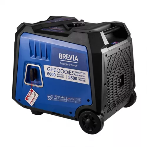 Генератор инверторный BREVIA GP6000iES - фото 2