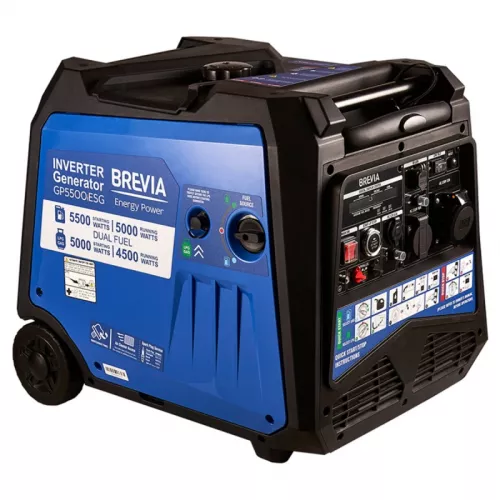 Гибридный инверторный генератор BREVIA GP5500iESG - фото 1