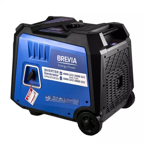 Гибридный инверторный генератор BREVIA GP6000iESG - фото 2