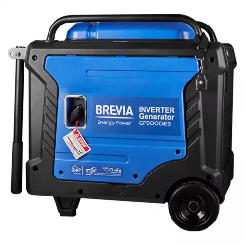 Генератор инверторный BREVIA GP9000iES - фото 2