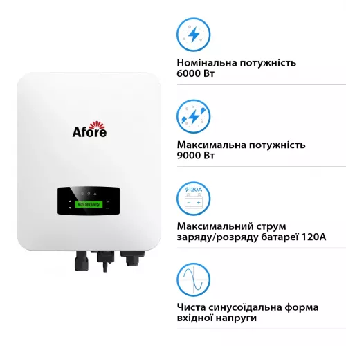 Инвертор гибридный Afore AF6K-SLP - фото 4