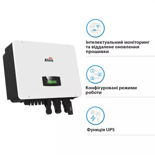 Инвертор гибридный Afore AF30K-TH HV-battery - фото 3