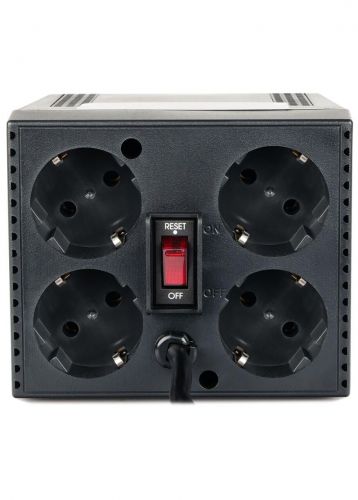 Стабилизатор напряжения Powercom TCA-2000 Black 4xEURO - фото 2