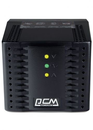 Стабилизатор напряжения Powercom TCA-2000 Black 4xEURO - фото 1
