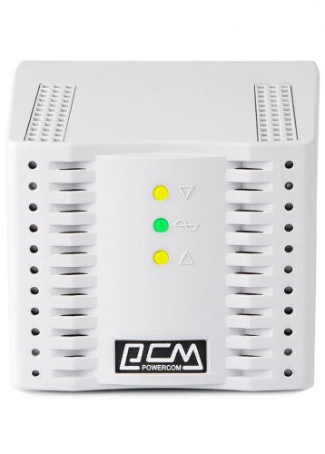 Стабилизатор напряжения Powercom TCA-1200 White 4xEURO - фото 1
