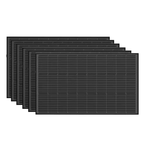 Набір сонячних панелей EcoFlow 6*100 Solar Panel (EFSolar6*100W) - фото 1