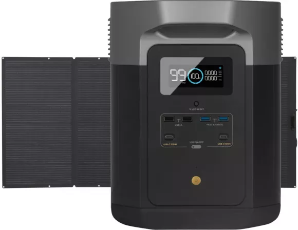 Комплект EcoFlow DELTA Max (2000) + 400W Solar Panel - фото 1
