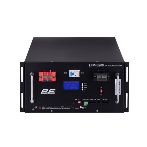 Аккумуляторная батарея 2E LFP48100 48V/200Ah 19&Prime; LCD 16S (2E-LFP48200-LCD) - фото 7