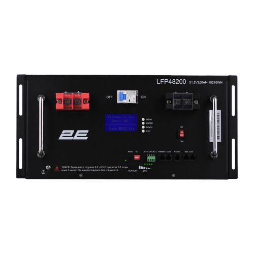 Аккумуляторная батарея 2E LFP48100 48V/200Ah 19&Prime; LCD 16S (2E-LFP48200-LCD) - фото 1