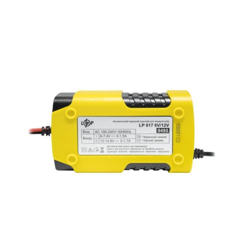 Зарядний пристрій для АКБ LogicPower AC-017 6V-12V 1.7A - фото 4