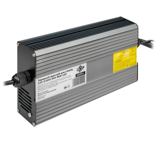 Зарядний пристрій для акумуляторів LogicPower LiFePO4 3.2V (3.65V)-30A-96W-LED - фото 4