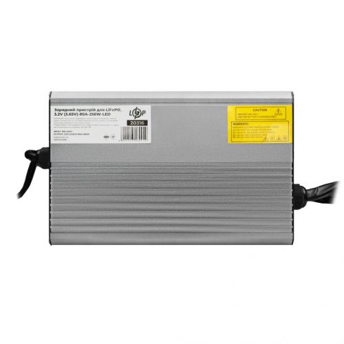 Зарядное устройство для аккумуляторов LogicPower LiFePO4 3.2V (3.65V)-80A-256W-LED - фото 1