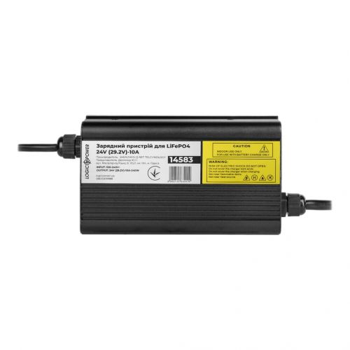 Зарядное устройство для аккумуляторов LogicPower LiFePO4 24V (29.2V)-10A-240W - фото 1