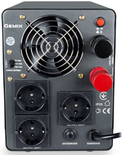ИБП Gemix PSN1200U - фото 3