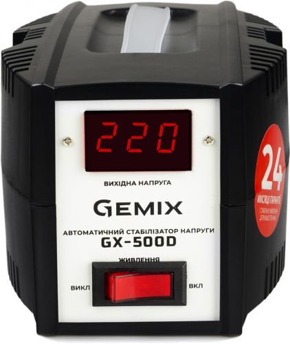 Стабилизатор напряжения Gemix GX-500D.350W - фото 2