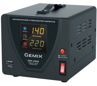 Стабилизатор напряжения Gemix SDR2000.1400W