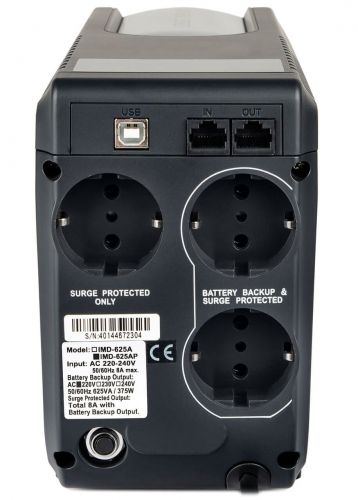 ИБП Powercom IMD-625AP LCD - фото 5