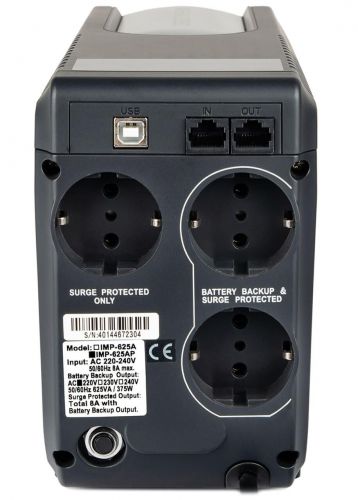 ДБЖ Powercom IMP-625AP - фото 4