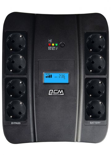ИБП Powercom SPD-750U LCD - фото 1