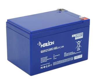 Аккумуляторная батарея MERLION ORBUS GLO12120F2 12 V 12 Ah (38032)