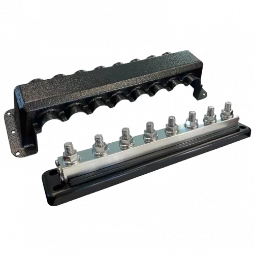 Шинопровод Victron Energy Busbar 600A 8P (8 основных точек подключения, 8 для маломощных устройств) - фото 2