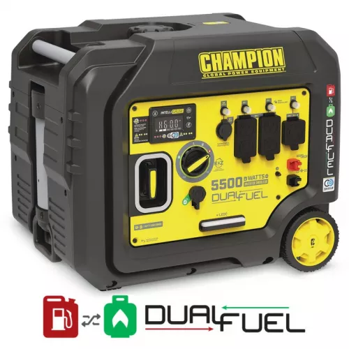 Гибридный инверторный генератор CHAMPION C5500iES DF - фото 10